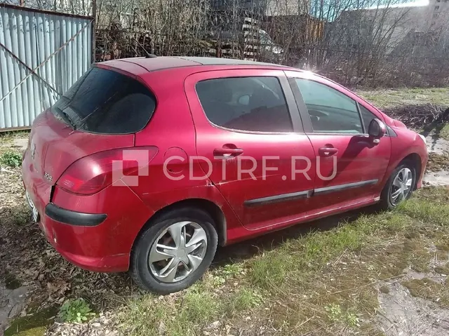 Легковой автомобиль, марка: PEUGEOT 308, год изготовления: 2008,...
