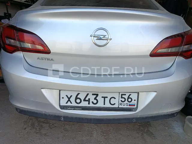 Автомобиль марки: OPEL, модели: P-J Astra, год выпуска: 2013 г.,