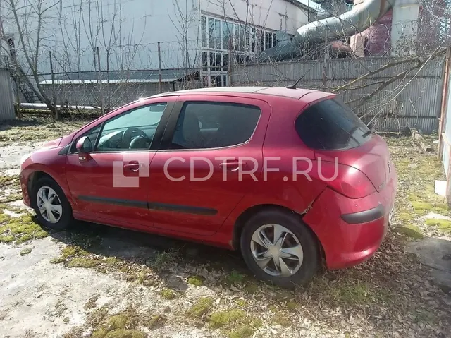 Легковой автомобиль, марка: PEUGEOT 308, год изготовления: 2008,...