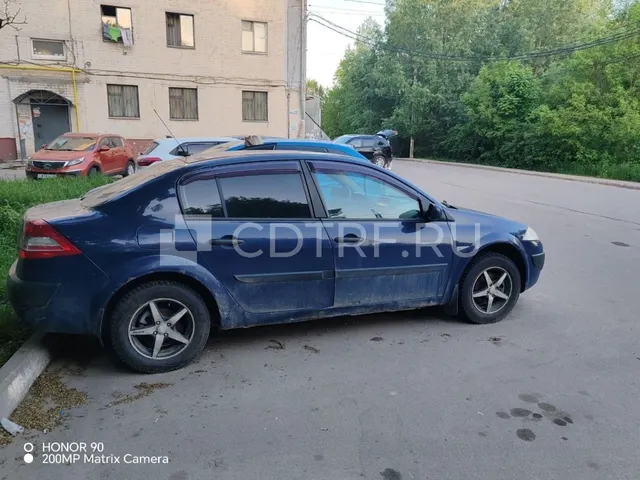 Легковой автомобиль, марка: RENAULT, модель: MEGAN II P2A16 115 Е2, год: 2007.