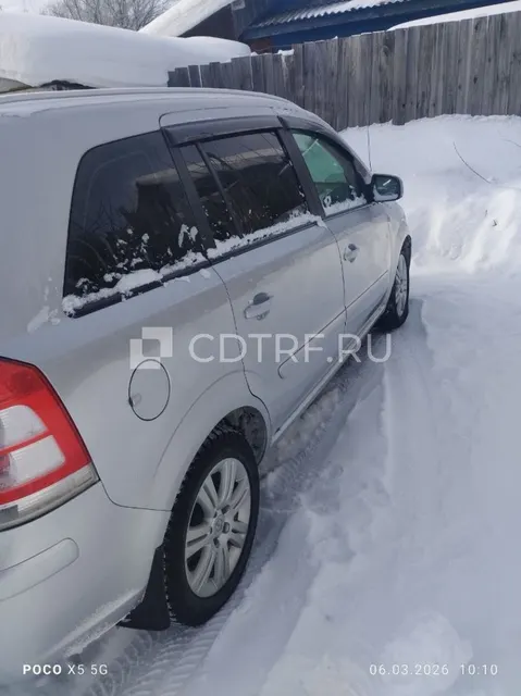 Opel Zafira, 2012 г.в., цвет: серый, VIN: XWF0AHM75D0002997