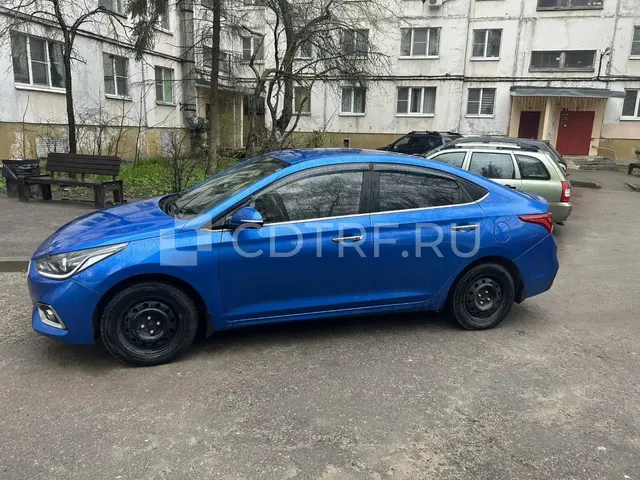 Автомобиль Hyundai Solaris, 2018 г.в., в залоге АО "ТБанк" (имущество Толстых В.А.)