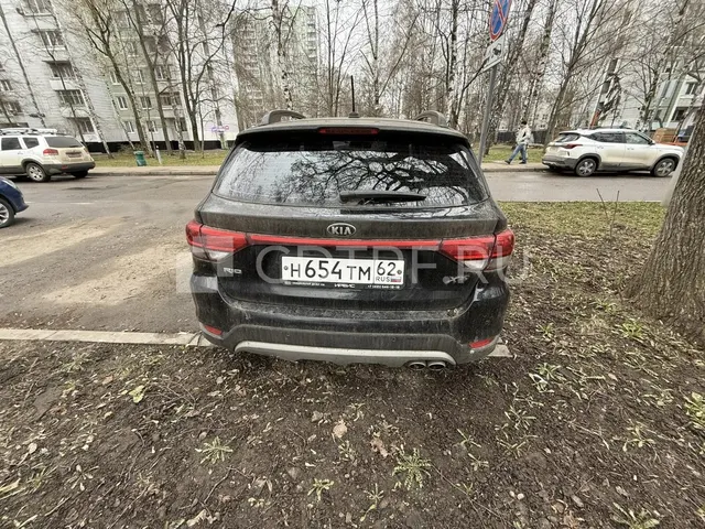 KIA RIO, год выпуска 2020, VIN-номер: Z94C351BBLR101076, цвет кузова: черный