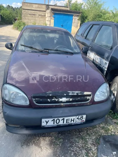 Легковой автомобиль, марка: CHEVROLET, модель: LANOS, год изготовления: 2008цвет: Вишневый