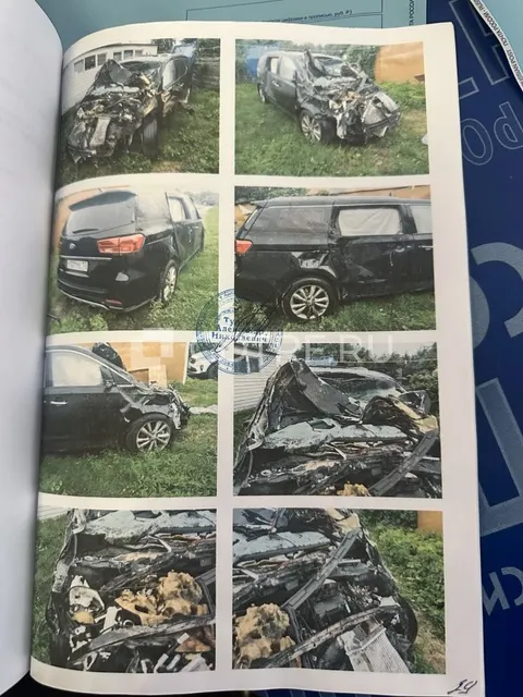 Легковой автомобиль, марка: KIA , модель: CARNIVAL. Техническое состояние: после ДТП