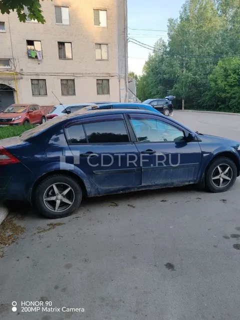Легковой автомобиль, марка: RENAULT, модель: MEGAN II P2A16 115 Е2, год: 2007.
