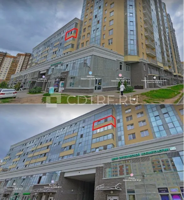 1-комнатная квартира в Санкт-Петербурге, ул. Оптиков, д. 37, стр. 1, кв. 105