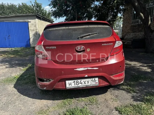 автомобиль ХЕНДЭ СОЛЯРИС, год выпуска:2011, № кузова: Z94CU51DABR001672