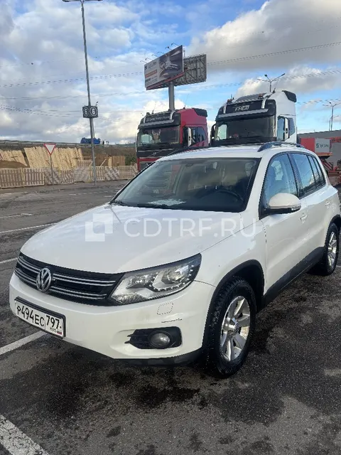 Транспортное средство VOLKSWAGEN TIGUAN 2013 г.в., цвет: белый