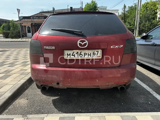 МАЗДА-CX-7, государственный регистрационный знак М416РН6, WIN JM3ER29L880203337.г.в...