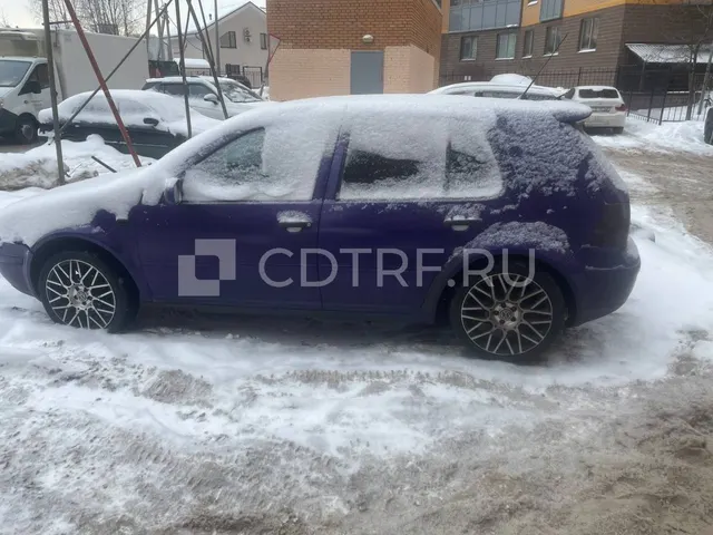 Автомобиль VOLKSWAGEN GOLF, 2001 г.в., 75 л.с., грз Н651УА198, vin WVWZZZ1JZ2W077715