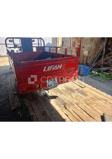 Русинов. Лот 3. Трицикл: LIFAN LF 200ZN-3 (2016 г.в., Шасси (рама) №: LF3HCM02GP001473)