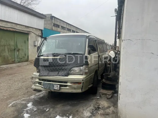 Легковой автомобиль, TOYOTA HIACE, год изготовления: 1989, цвет: Светло-Серый