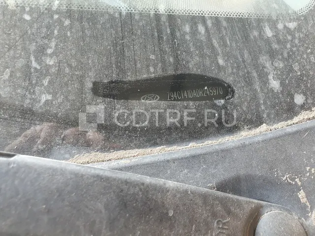 Хенде Солярис VIN Z94CT41DADR245970 год выпуска 2013.