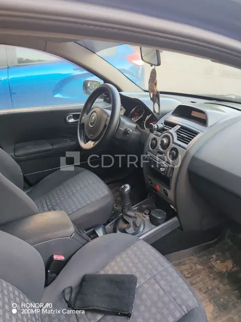 Легковой автомобиль, марка: RENAULT, модель: MEGAN II P2A16 115 Е2, год: 2007.