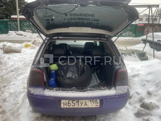 Автомобиль VOLKSWAGEN GOLF, 2001 г.в., 75 л.с., грз Н651УА198, vin WVWZZZ1JZ2W077715