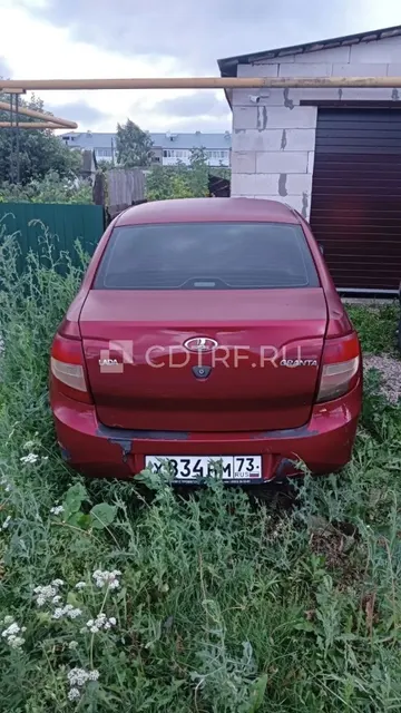 Легковой автомобиль, марка: LADA, модель: GRANTA, год изготовления: 2016