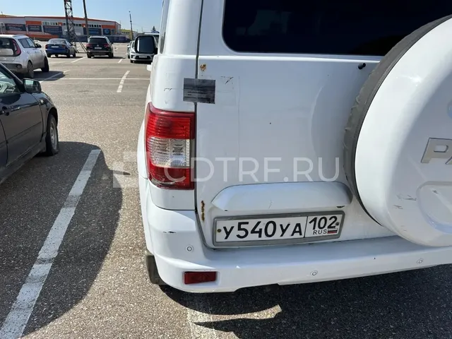 Транспортное средство: автомобиль UAZ PATRIOT 2017 года выпуска, гос.номер У540УА102.