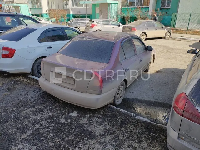 Транспортное средство HYUNDAI ACCENT, 2007 г.в., VIN X7MCF41GP7M131783, цвет красный.