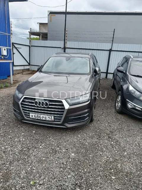 Легковой автомобиль: AUDI Q7, 249 л.с., VIN XW8ZZZ4M8JG001795, гос. номер К686РЕ43, 2018 г