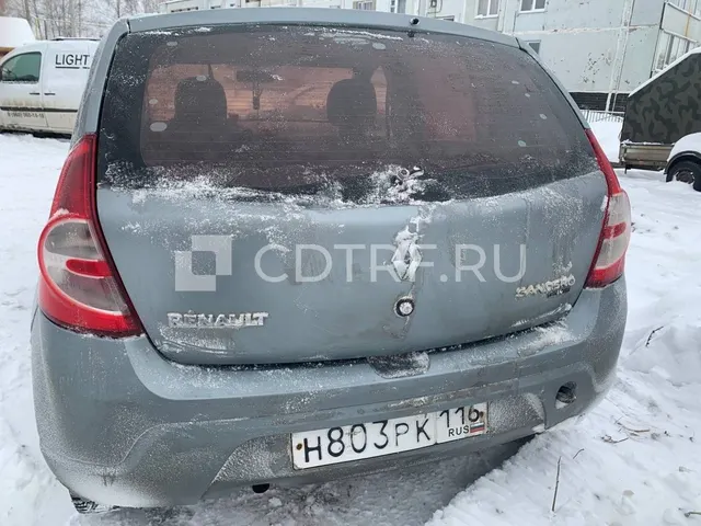 Автомобиль – Renault SR, 2011 г.в., цвет – синий, ГРЗ – Н803РК116, VIN – X7LBSRC2HBH383649