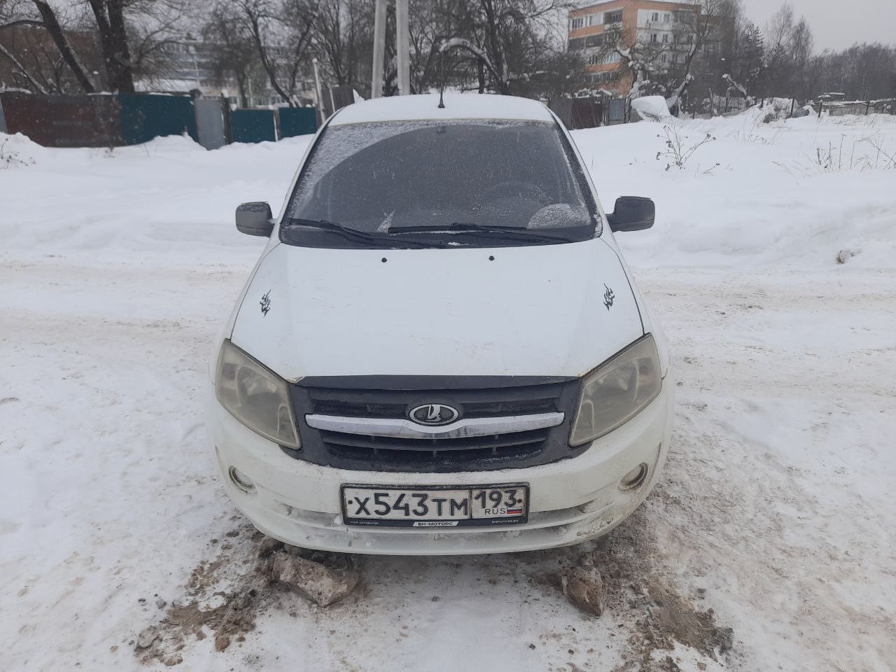 Продажа имущества должника Зотова Дмитрия Ивановича (Lada Granta 2013 г.в., VIN: XTA219010DY035331)Легковой автомобиль:
марки Lada (ВАЗ) модели Granta,
год выпуска - 2013;
Идентификационный номер (VIN) - XTA219010DY035331;
Мощность двигателя: 87 л.с.;
Цвет: белый;
Экологический класс: четвертый.