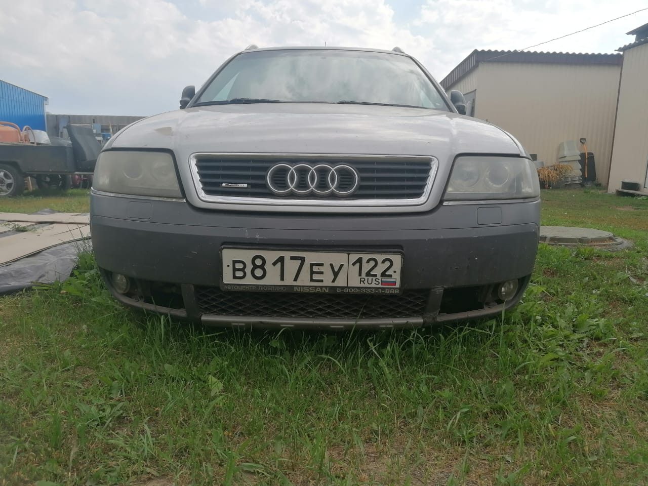 лот №1 – «Транспортное средство АУДИ А6 ALLROAD. Год выпуска: 2001. VIN WAUYP64B01N050198, цвет кузова: Серый, мощность двигателя: 254л.с.».
