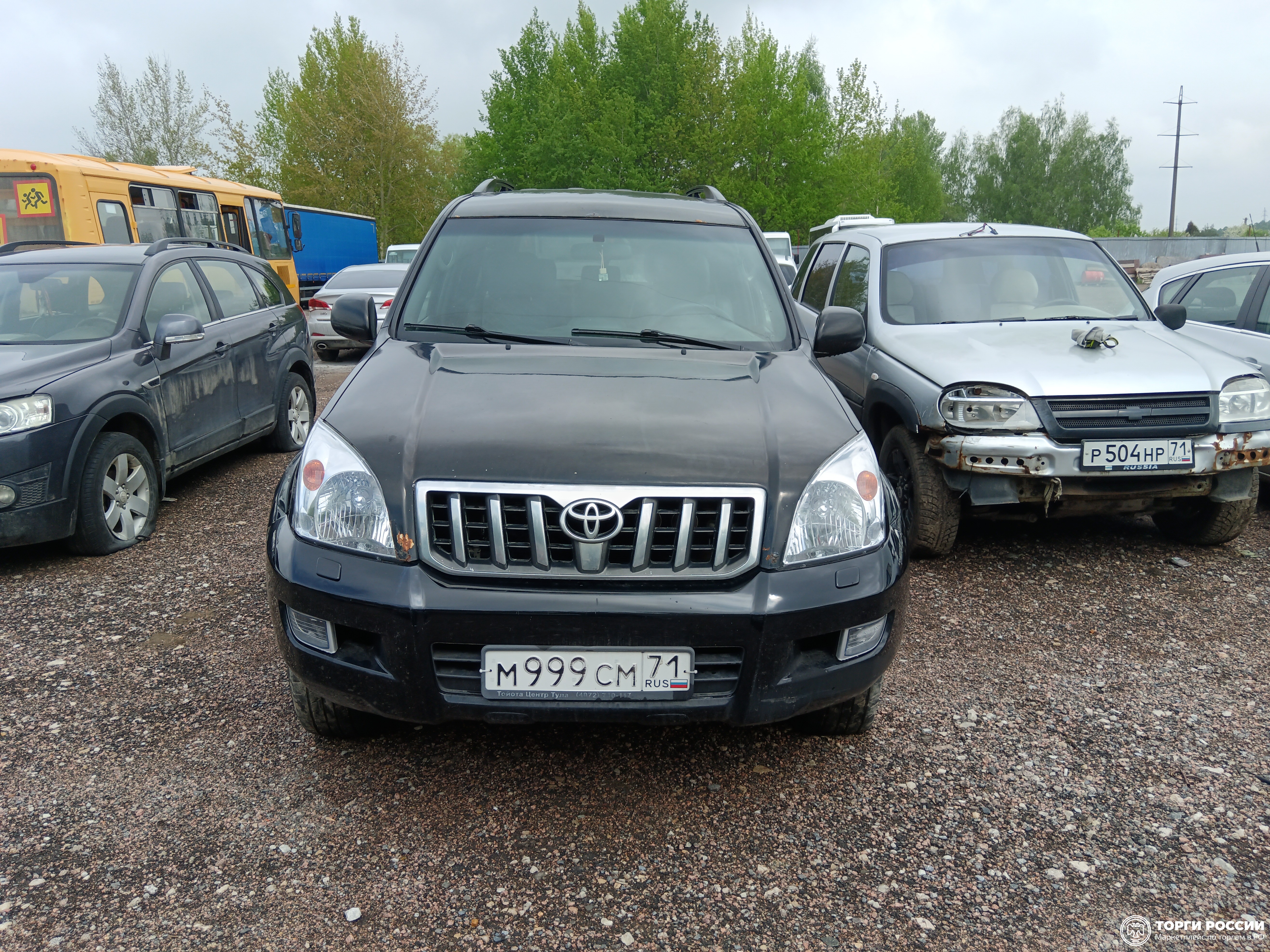 Транспортное средство. Модель: TOYOTA Land Cruiser. Тип КПП: АКПП. VIN JTEBU29J905077162. Гос. номер: М999СМ71. Год выпуска: 2006. Адрес местонахождения: г. Тула, ул. Овражная, д. 17а.