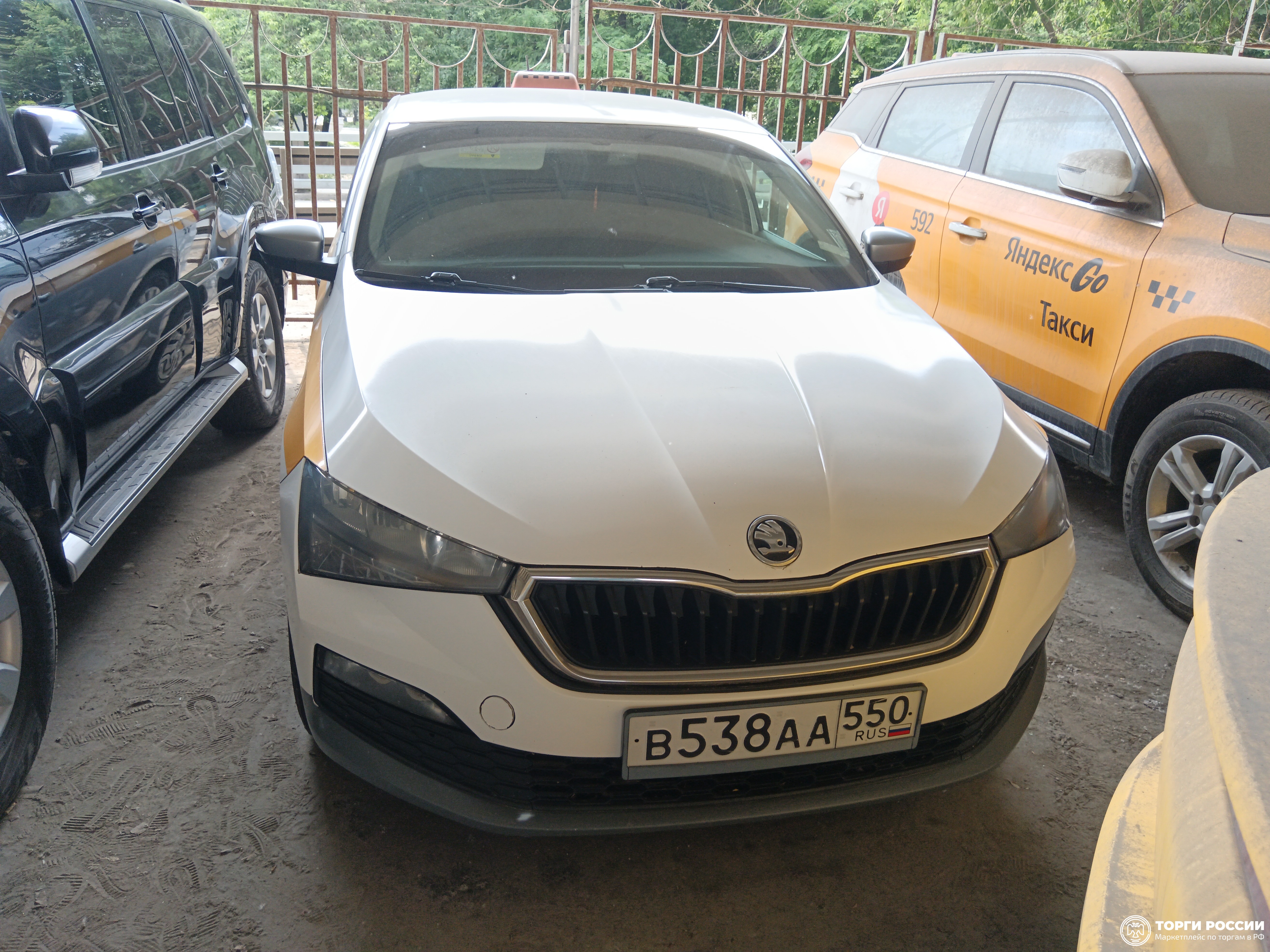 Транспортное средство. Модель: SKODA Rapid. Тип КПП: АКПП. VIN XW8AC4NH8MK109936. Гос. номер: В538АА550. Год выпуска: 2020. Адрес местонахождения: г. Москва, пересечение Звенигородского шоссе со 2-м Магистральным тупиком, напротив 4-й Магистральной, д. 13, стр.2.