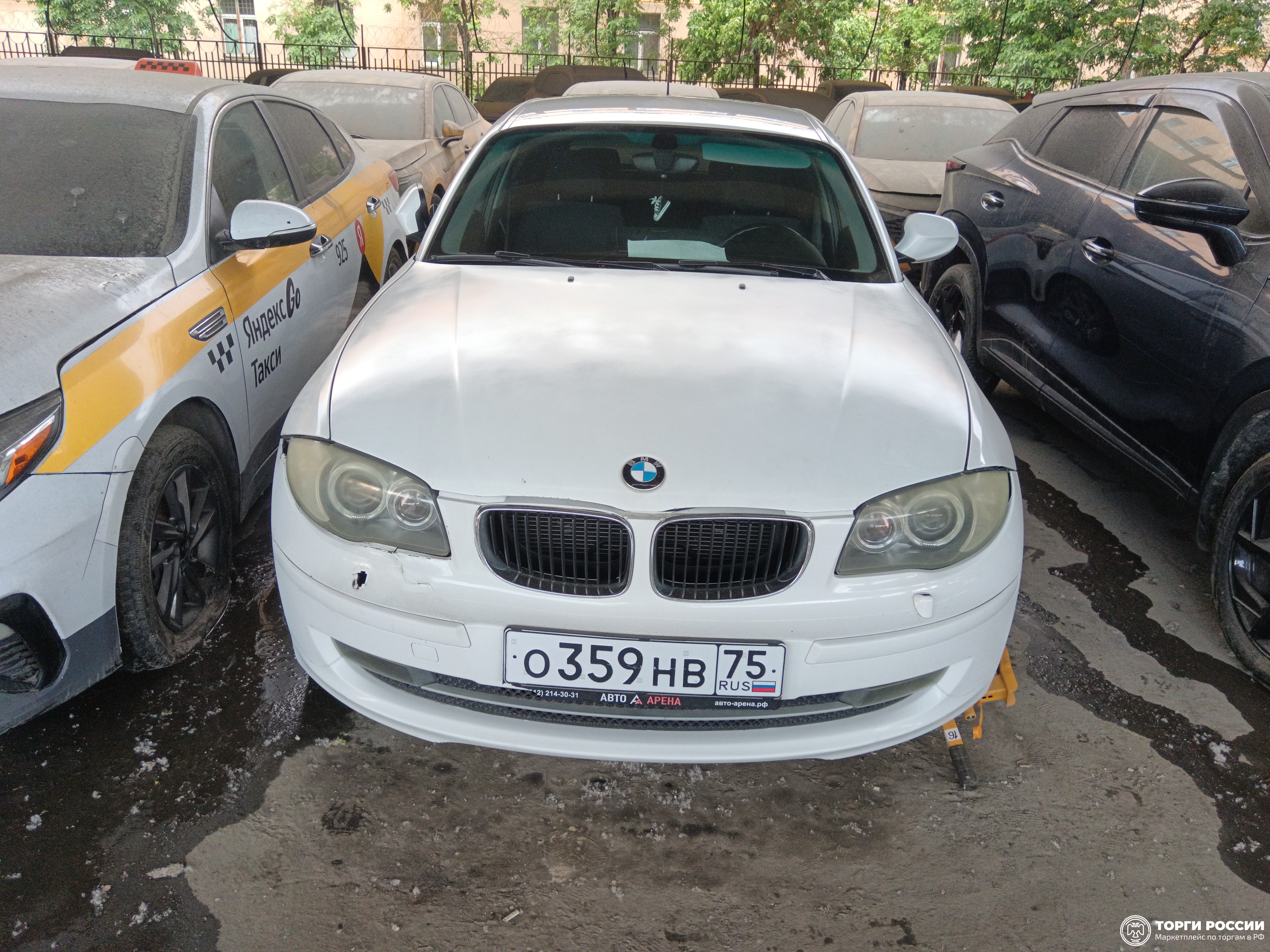 Транспортное средство. Модель: BMW 116i. Тип КПП: АКПП. VIN WBAUE11080E800648. Гос. номер: О359НВ75. Год выпуска: 2011. Адрес местонахождения: г. Москва, пересечение Звенигородского шоссе со 2-м Магистральным тупиком, напротив 4-й Магистральной, д. 13, стр.2.