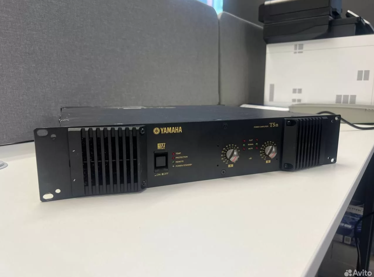 POWER AMPLIFIER T5N//H усилитель (Япония)
ОБОРУДОВАНИЕ Б/У
(1429)

приобреталось в 24 году

Yamaha T5N//H — усилитель мощности, который использо...