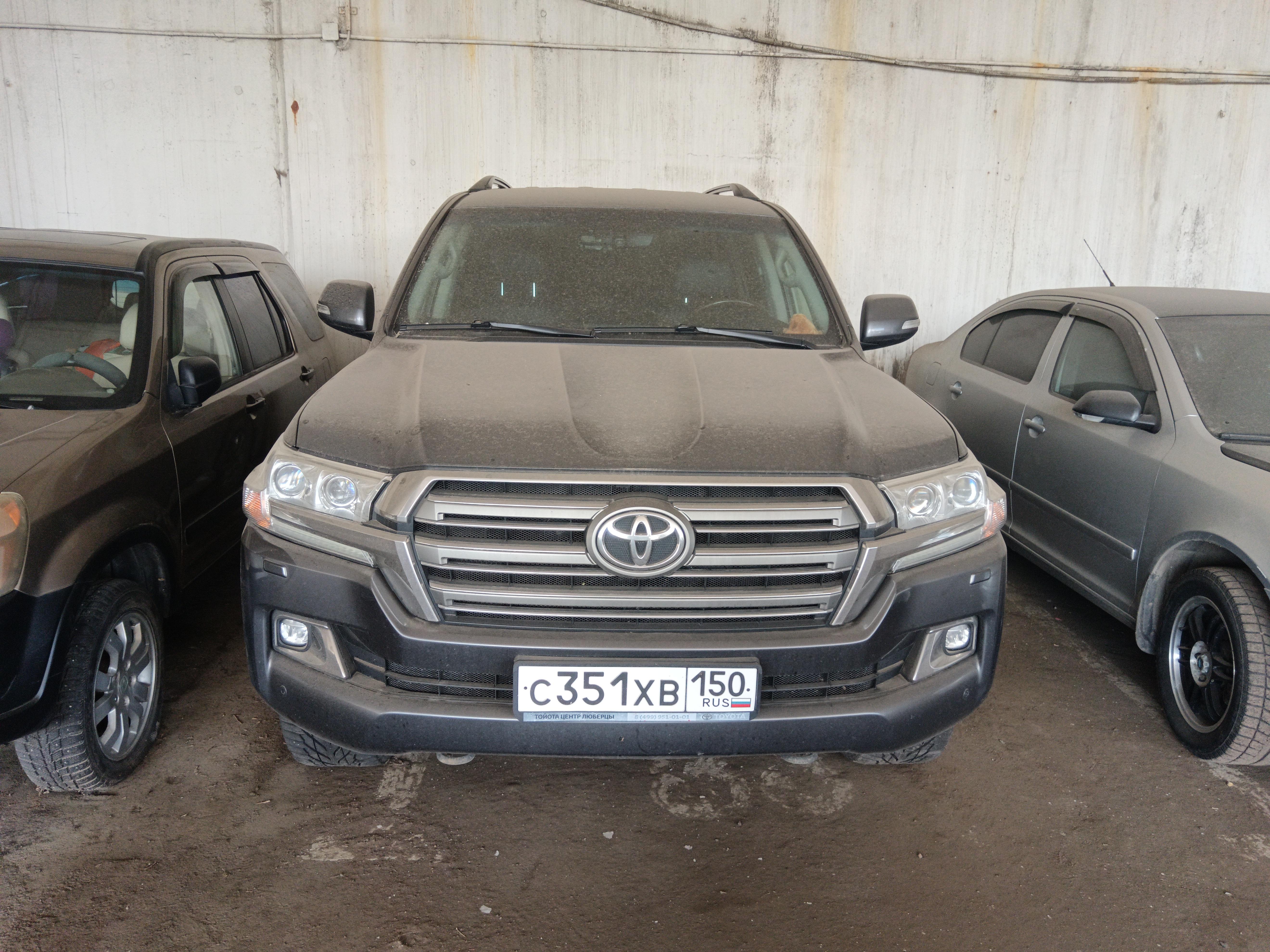 Транспортное средство. Модель: TOYOTA Land Cruiser 200. Тип КПП: АКПП. VIN JTMCV05J904180412. Гос. номер: С351ХВ150. Год выпуска: 2015. Адрес местонахождения: г. Москва, Эстакада Лужнецкого ТТК, напротив Новолужнецкого проезда дом 9 строение 3