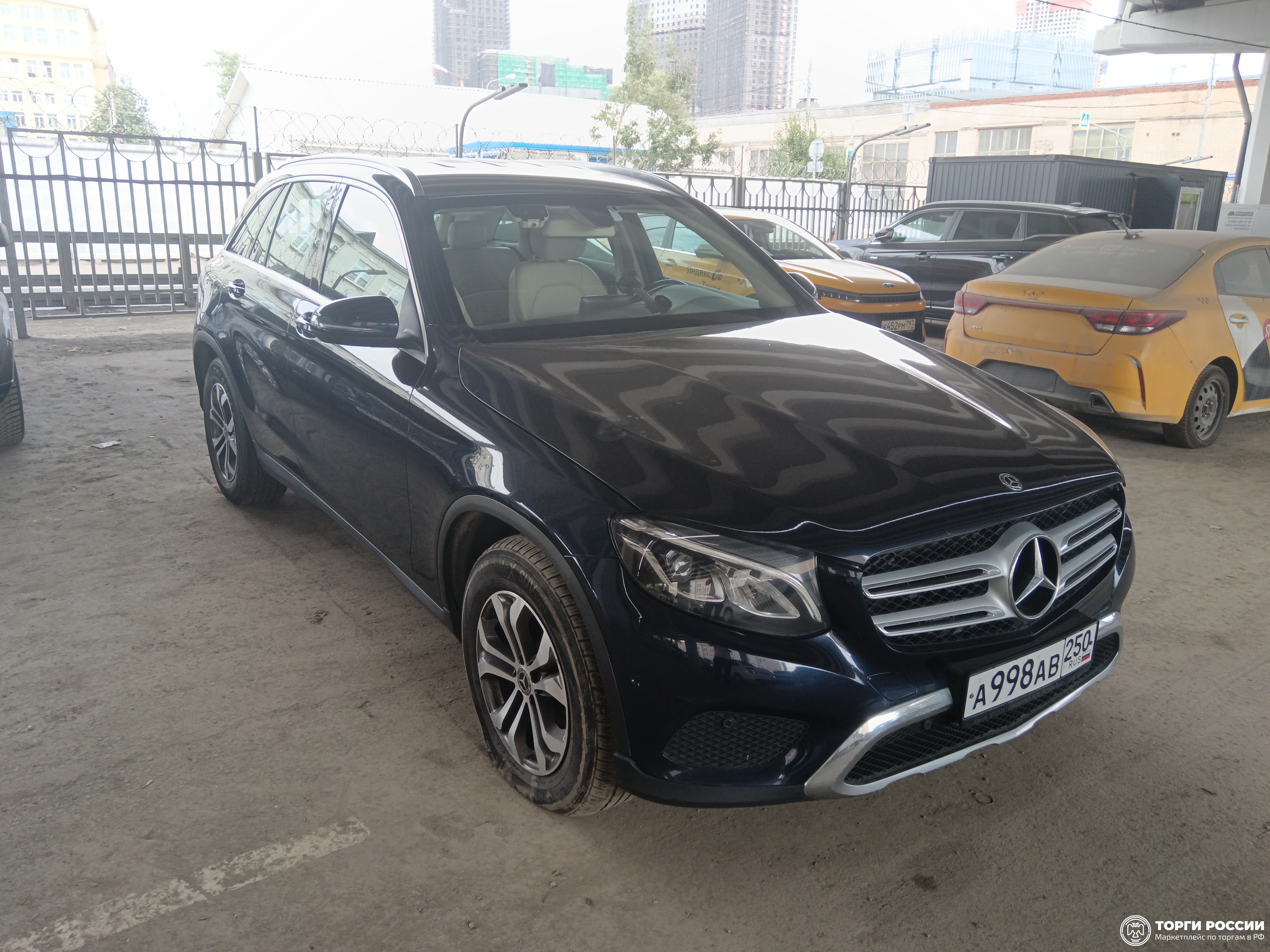 Транспортное средство. Модель: MERCEDES-BENZ GLC 220d. Тип КПП: АКПП. VIN WDC2539051V062483. Гос. номер: А998АВ250. Год выпуска: 2017. Адрес местонахождения: г. Москва, пересечение Звенигородского шоссе со 2-м Магистральным тупиком, напротив 4-й Магистральной, д. 13, стр.2.