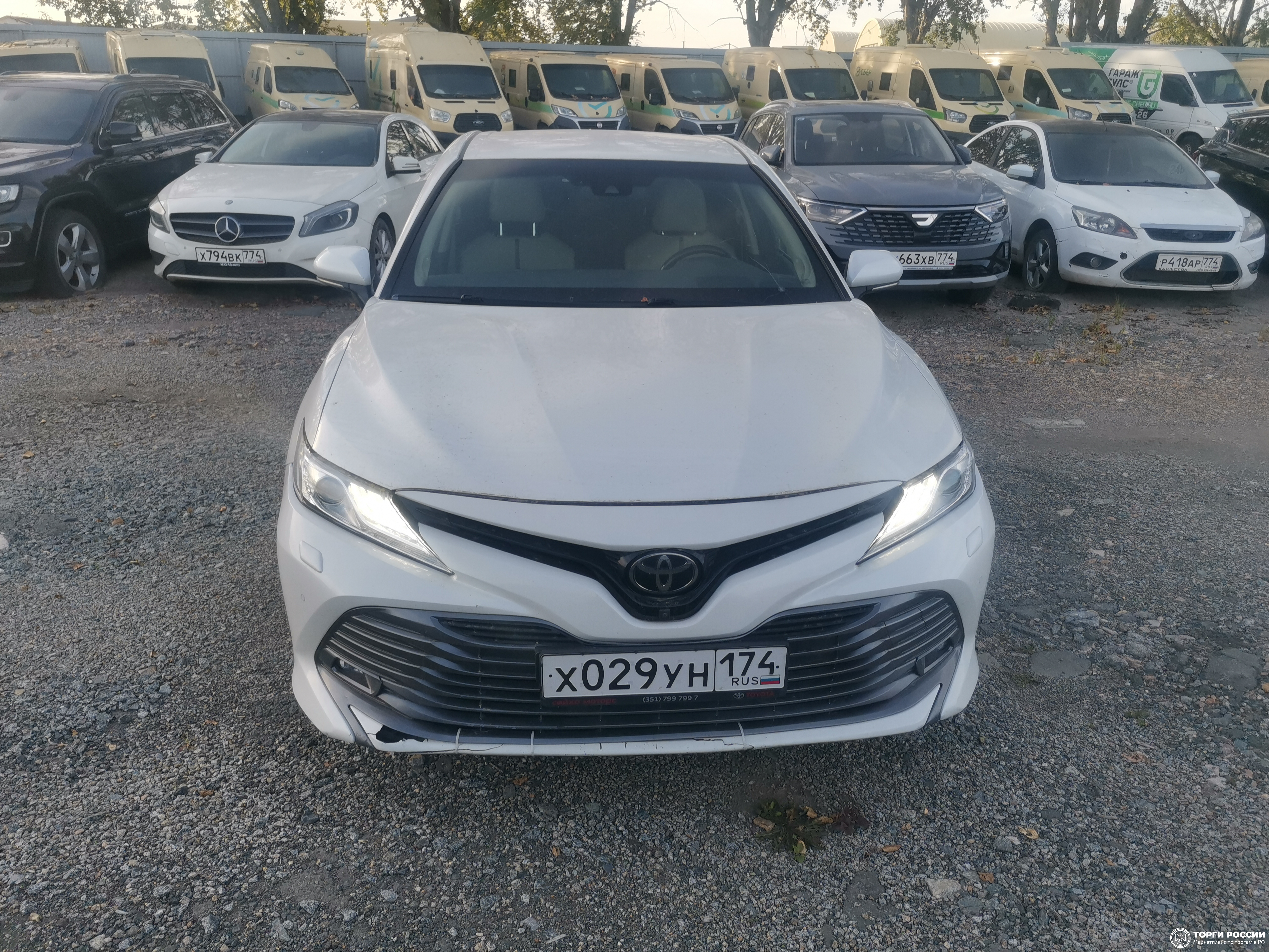 Транспортное средство. Модель: TOYOTA Camry. Тип КПП: АКПП. VIN XW7BZYHK50S109330. Гос. номер: Х029УН174. Год выпуска: 2019. Адрес местонахождения: г. Челябинск, Северный тракт, д. 17