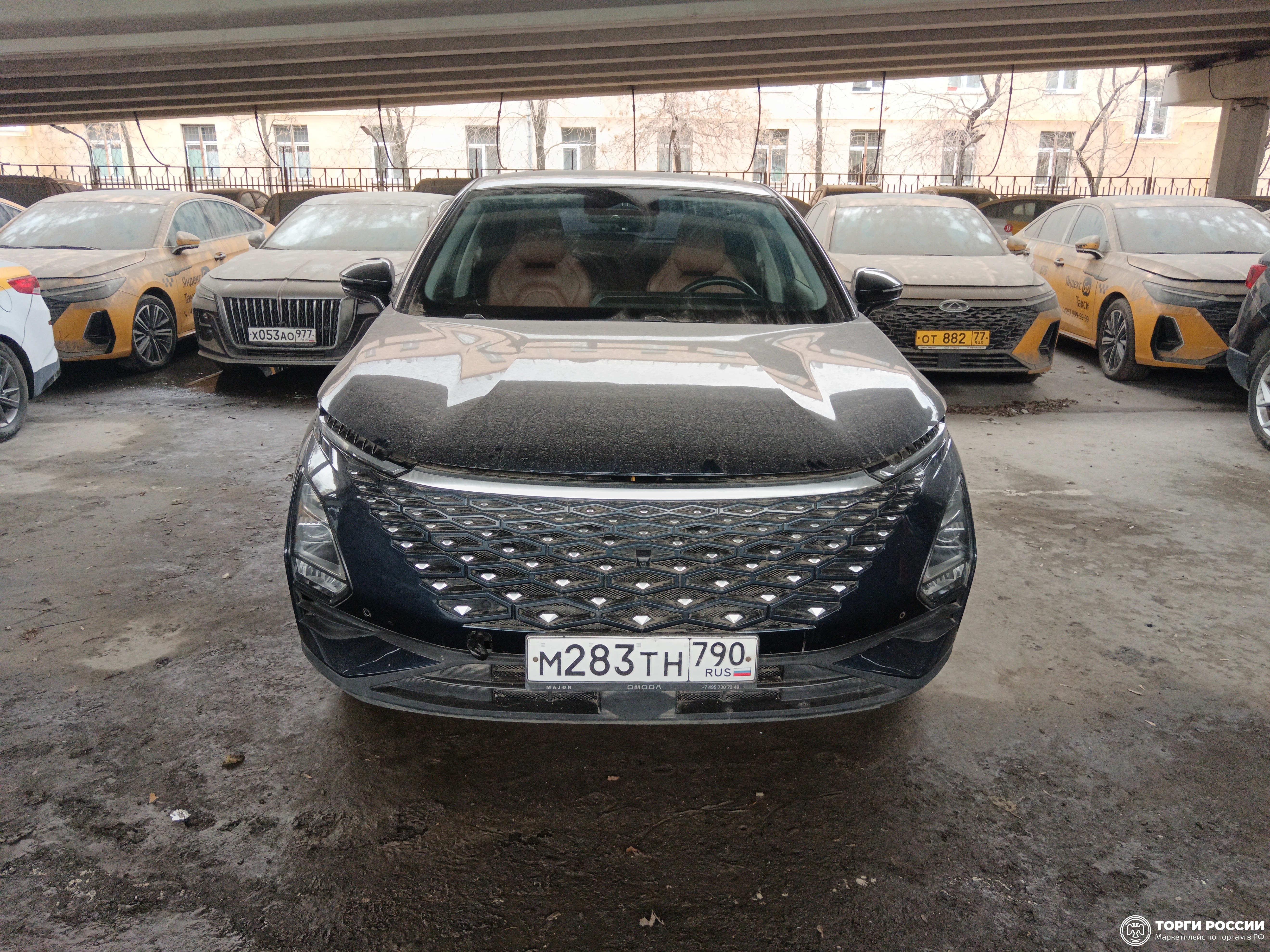 Транспортное средство. Модель: Omoda C5. Тип КПП: АКПП. VIN LVVDD21BXPD191274. Гос. номер: М283ТН790. Год выпуска: 2023. Адрес местонахождения: г. Москва, Эстакада Лужнецкого ТТК , напротив Новолужнецкого проезда дом 9 строение 3.
