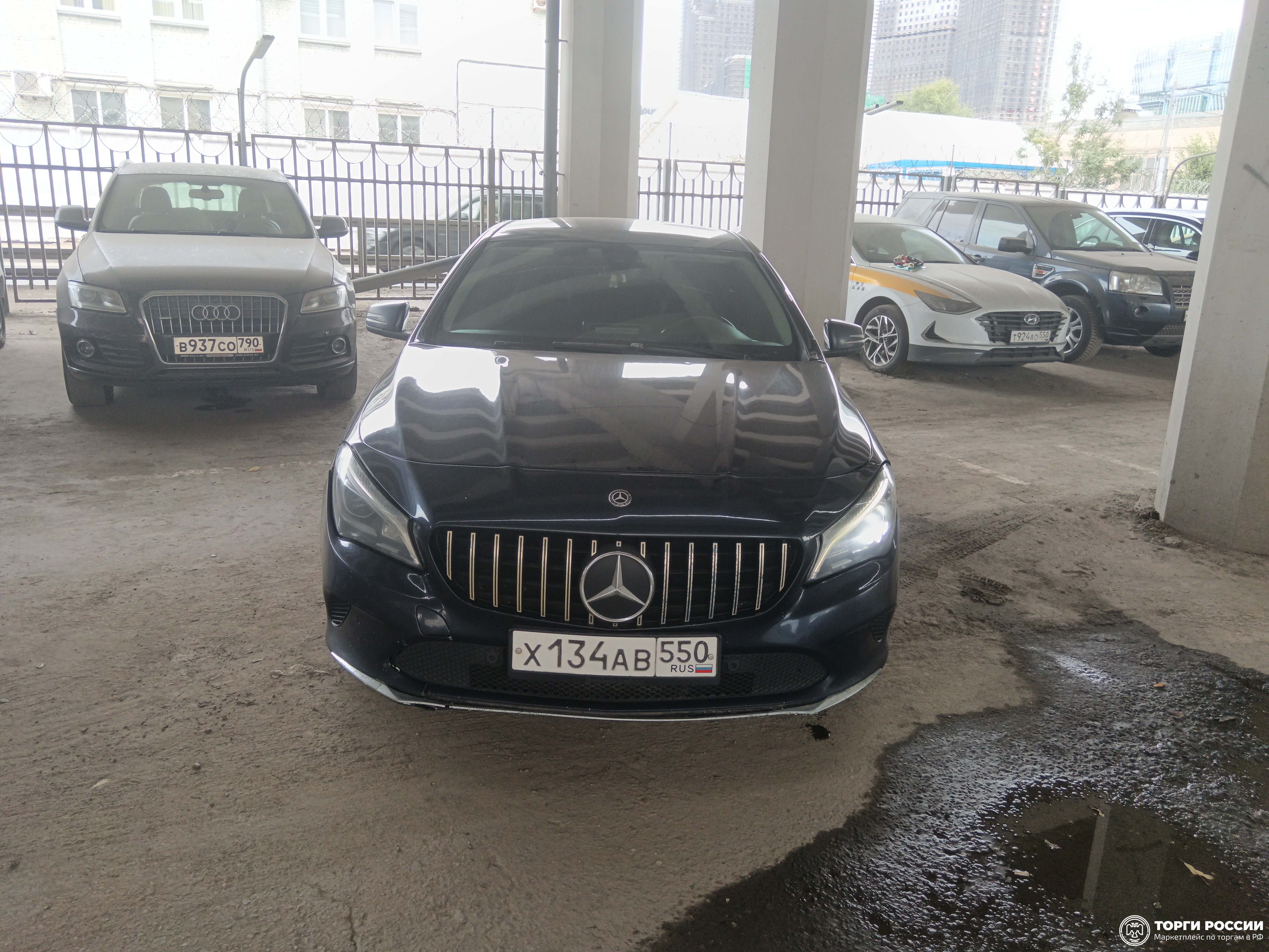 Транспортное средство. Модель: MERCEDES-BENZ CLA 200. Тип КПП: АКПП. VIN WDD1173431N542202. Гос. номер: Х134АВ550. Год выпуска: 2017. Адрес местонахождения: г. Москва, пересечение Звенигородского шоссе со 2-м Магистральным тупиком, напротив 4-й Магистральной, д. 13, стр.2.