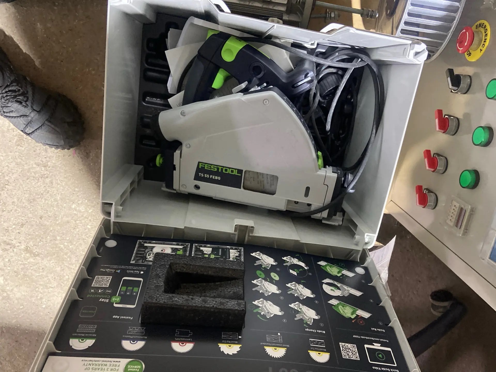 3476 Пила погружная с шиной направляющей FS 1400/2 диск 160 мм Festool TS 55 FEBQ-Plus-FS 577010
Миллионы пил не могут врать: с давних времён пилы TS...