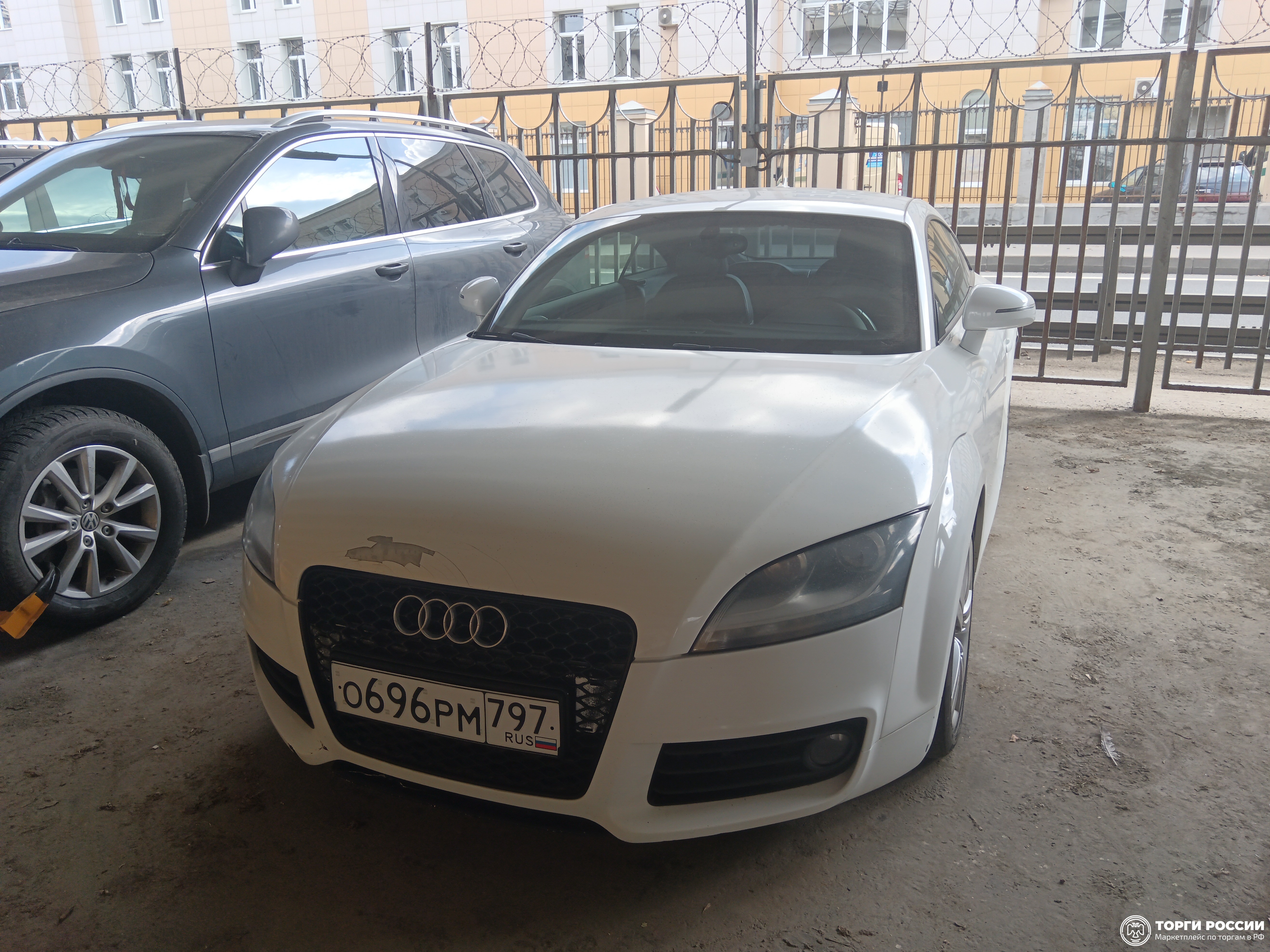 Транспортное средство. Модель: AUDI TT Coupe. Тип КПП: АКПП. VIN TRUAF38J381033068. Гос. номер: О696РМ797. Год выпуска: 2007. Адрес местонахождения: г. Москва, пересечение Звенигородского шоссе со 2-м Магистральным тупиком, напротив 4-й Магистральной, д. 13, стр.2.