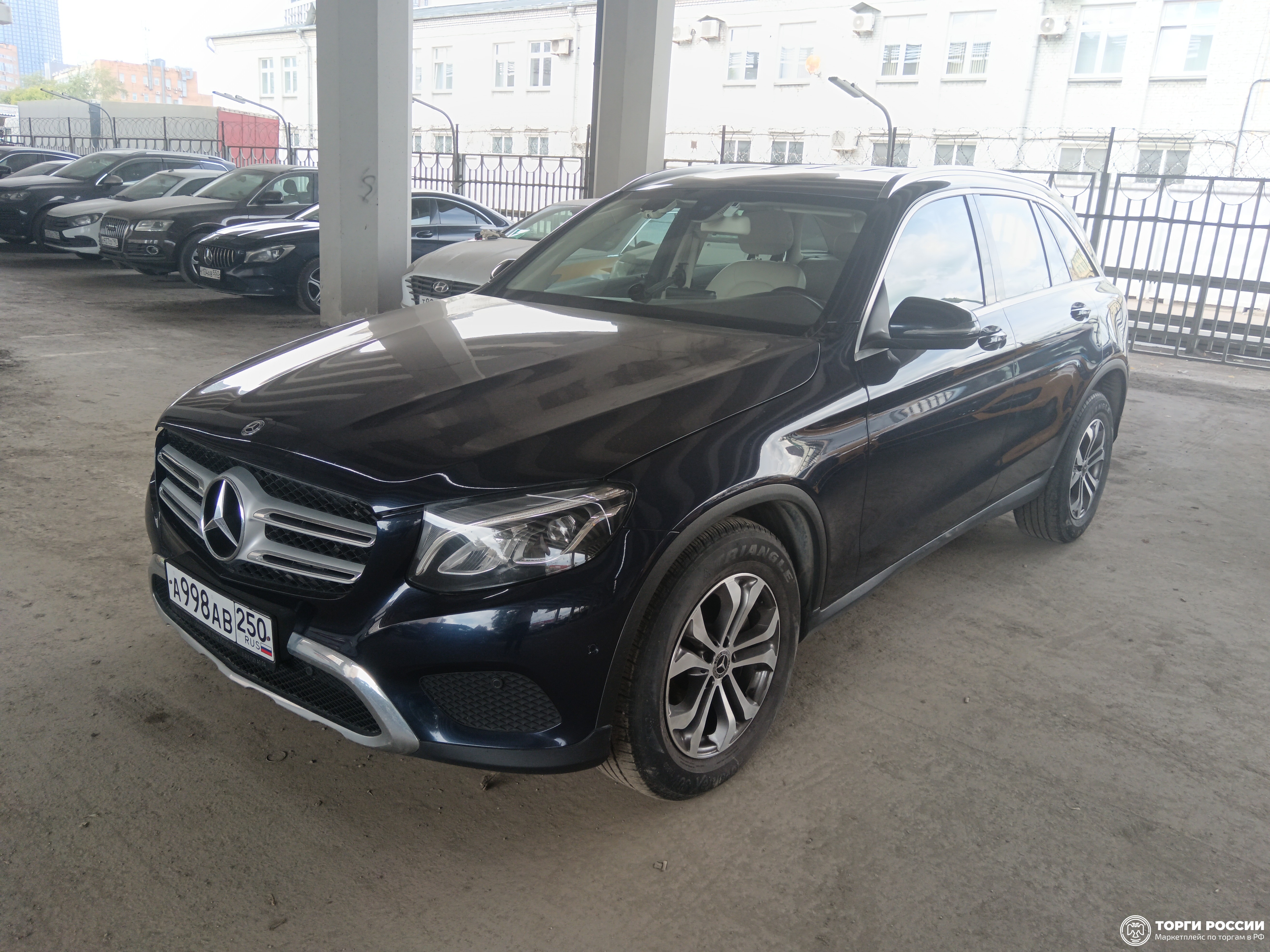 Транспортное средство. Модель: MERCEDES-BENZ GLC 220d. Тип КПП: АКПП. VIN WDC2539051V062483. Гос. номер: А998АВ250. Год выпуска: 2017. Адрес местонахождения: г. Москва, пересечение Звенигородского шоссе со 2-м Магистральным тупиком, напротив 4-й Магистральной, д. 13, стр.2.