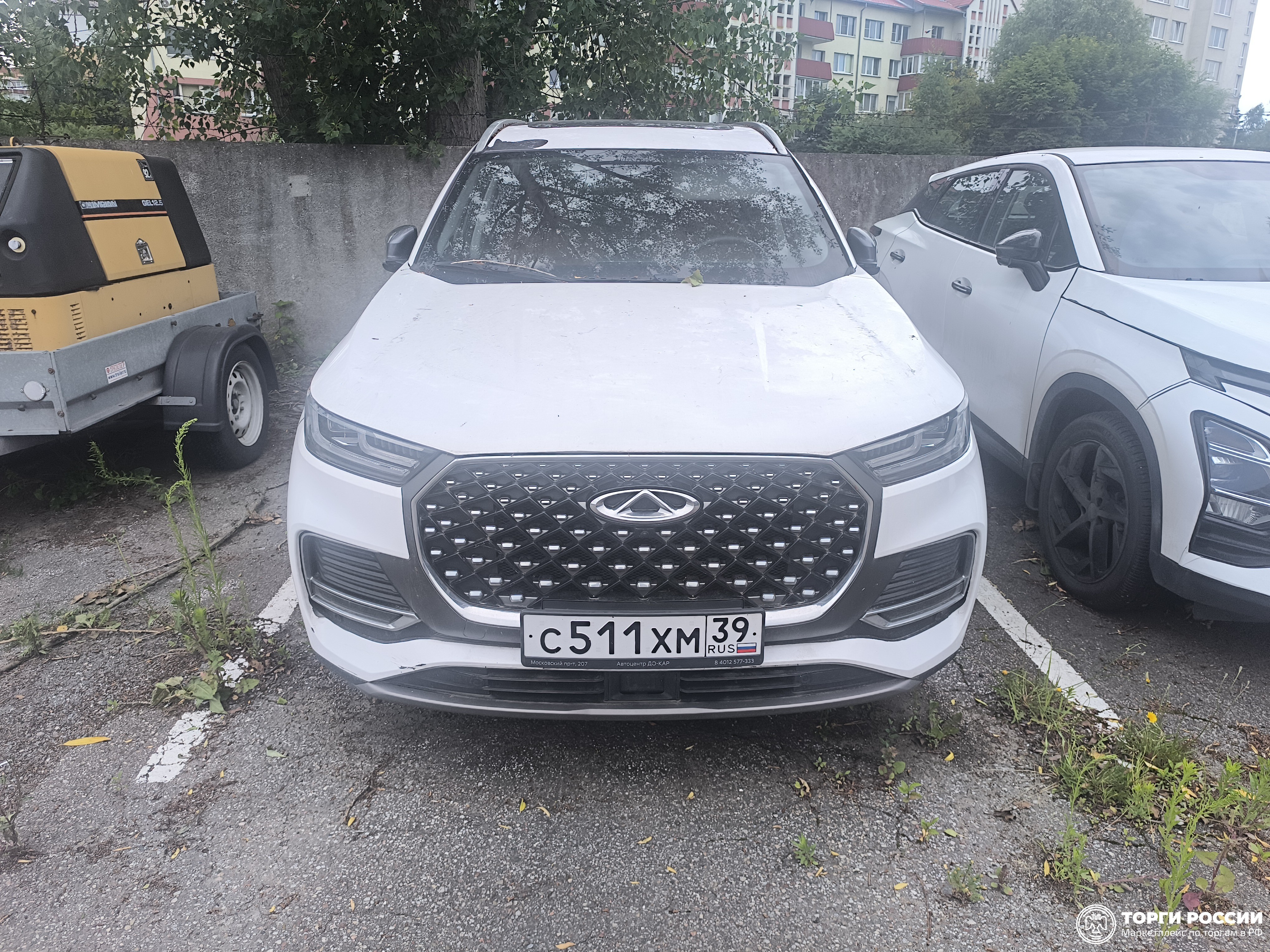 Транспортное средство. Модель: CHERY TIGGO 8 PRO MAX. Тип КПП: АКПП. VIN LVTDD24B3ND197418. Гос. номер: С511ХМ39. Год выпуска: 2022 г. Адрес местонахождения: Калининград, ул. Горького 223 В