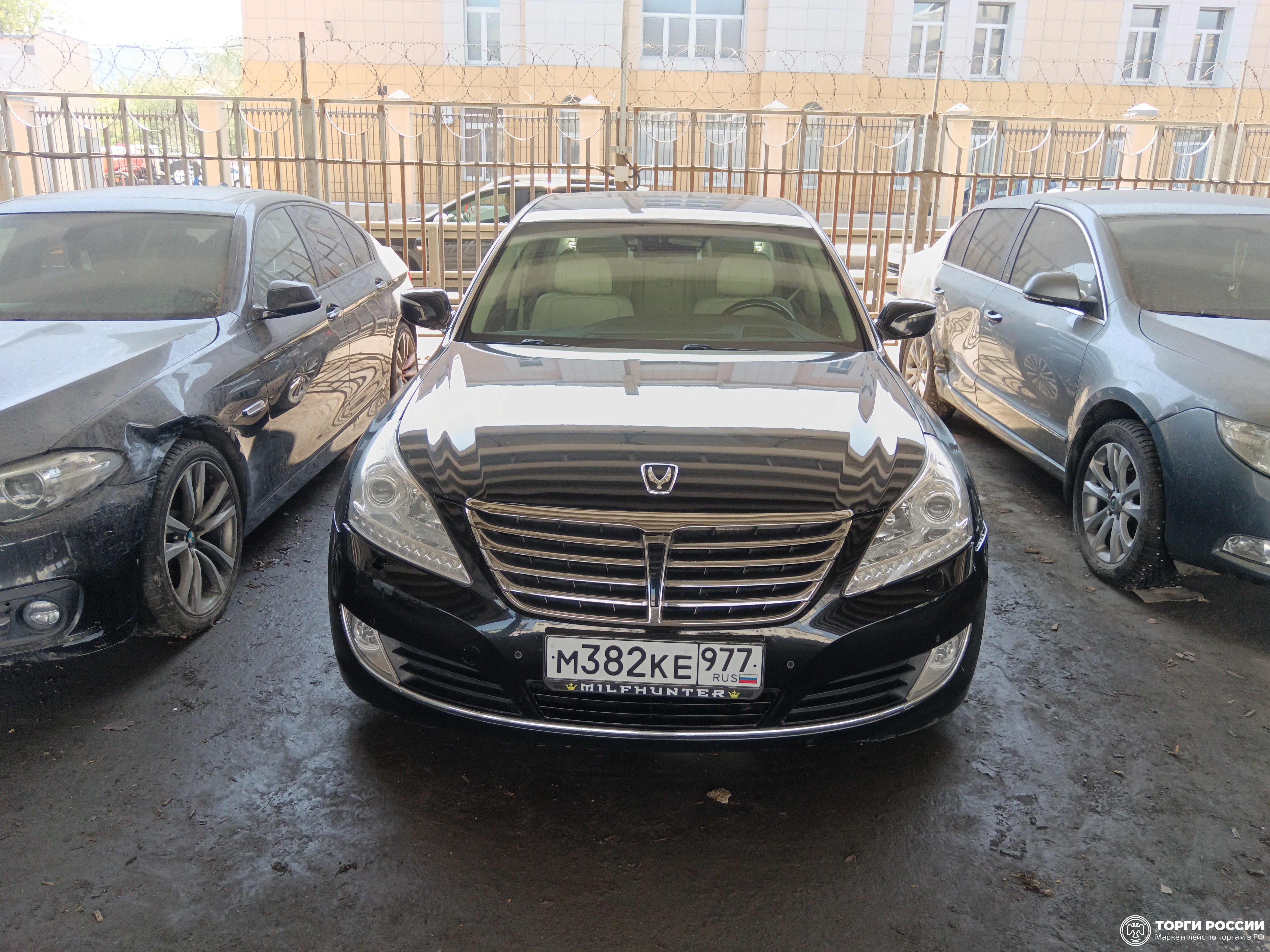 Транспортное средство. Модель: HYUNDAI VI (Equus, Centennial). Тип КПП: АКПП. VIN XWEGH41DBE0000281. Гос. номер: М382КЕ977. Год выпуска: 2013. Адрес местонахождения: г. Москва, пересечение Звенигородского шоссе со 2-м Магистральным тупиком, напротив 4-й Магистральной, д. 13, стр.2.