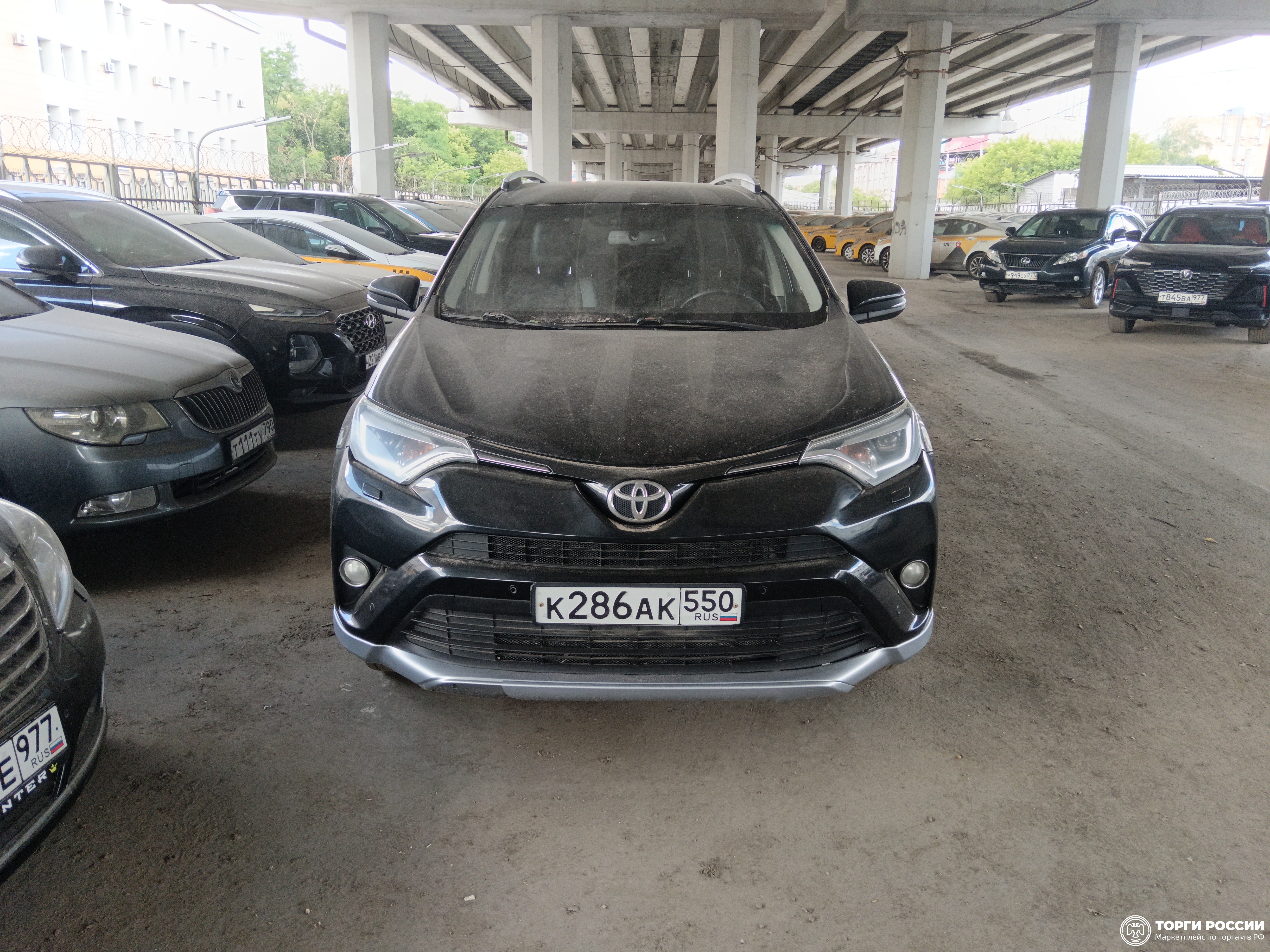 Транспортное средство. Модель: TOYOTA RAV4. Тип КПП: АКПП. VIN XW7DFREV60S002051. Гос. номер: К286АК550. Год выпуска: 2016. Адрес местонахождения: г. Москва, пересечение Звенигородского шоссе со 2-м Магистральным тупиком, напротив 4-й Магистральной, д. 13, стр.2
