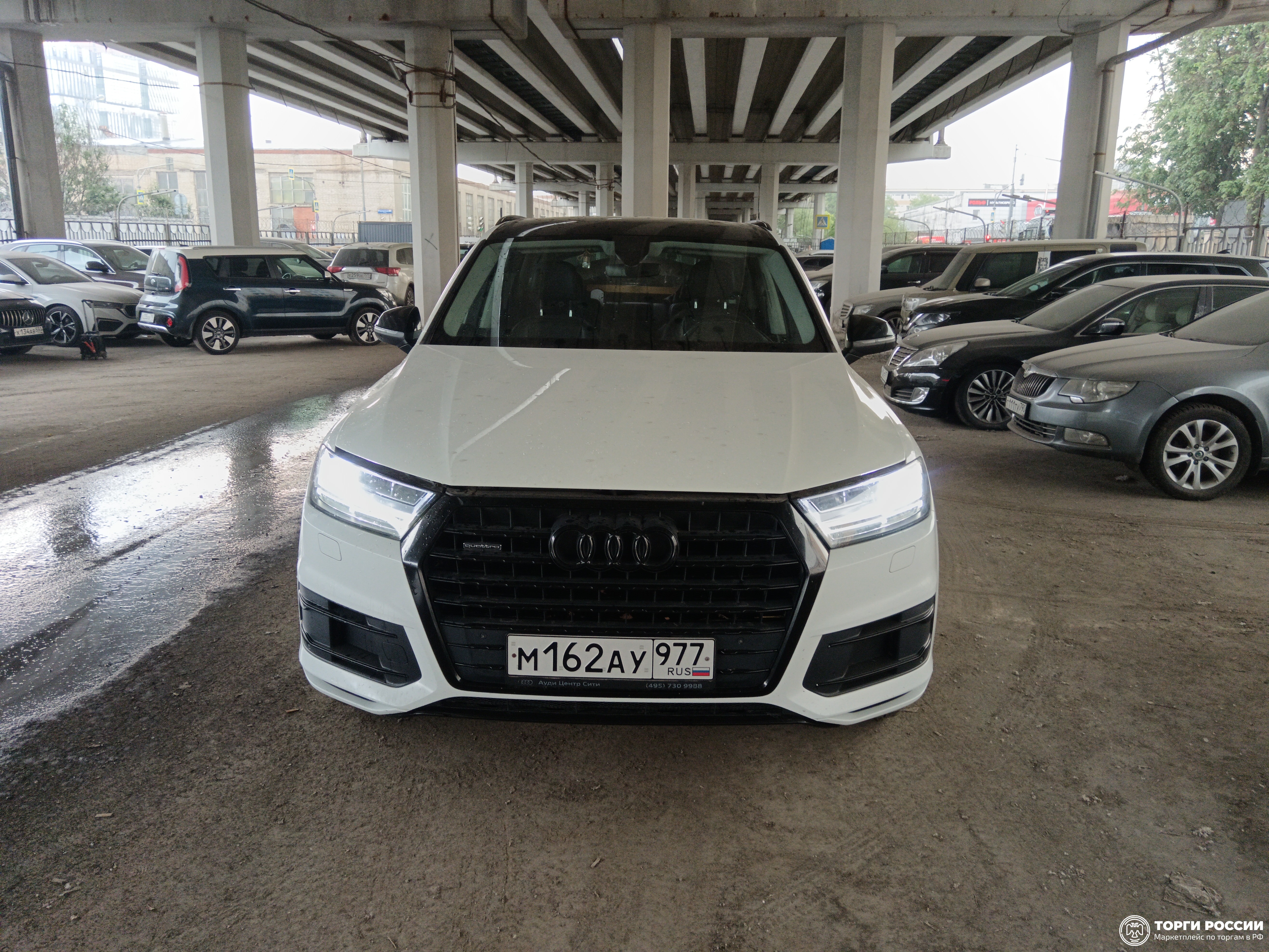 Транспортное средство. Модель: AUDI Q7. Тип КПП: АКПП. VIN XW8ZZZ4M8HG000690. Гос. номер: М162АУ977. Год выпуска: 2016. Адрес местонахождения: г. Москва, пересечение Звенигородского шоссе со 2-м Магистральным тупиком, напротив 4-й Магистральной, д. 13, стр.2.