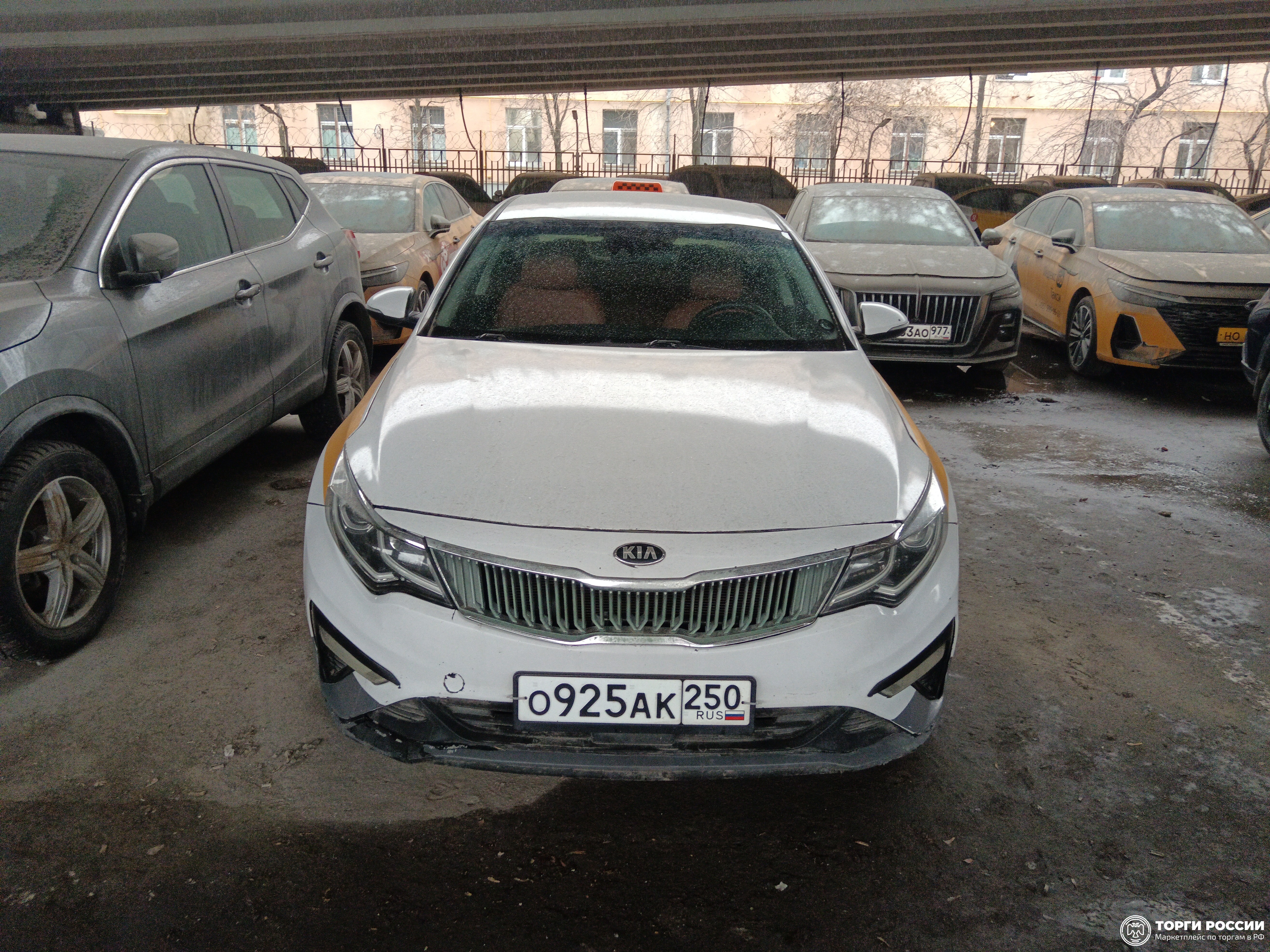 Транспортное средство. Модель: KIA OPTIMA. Тип КПП: АКПП. VIN 5XXGT4L33LG419370. Гос. номер: О925АК250. Год выпуска: 2019. Адрес местонахождения: г. Москва, Эстакада Лужнецкого ТТК , напротив Новолужнецкого проезда дом 9 строение 3.