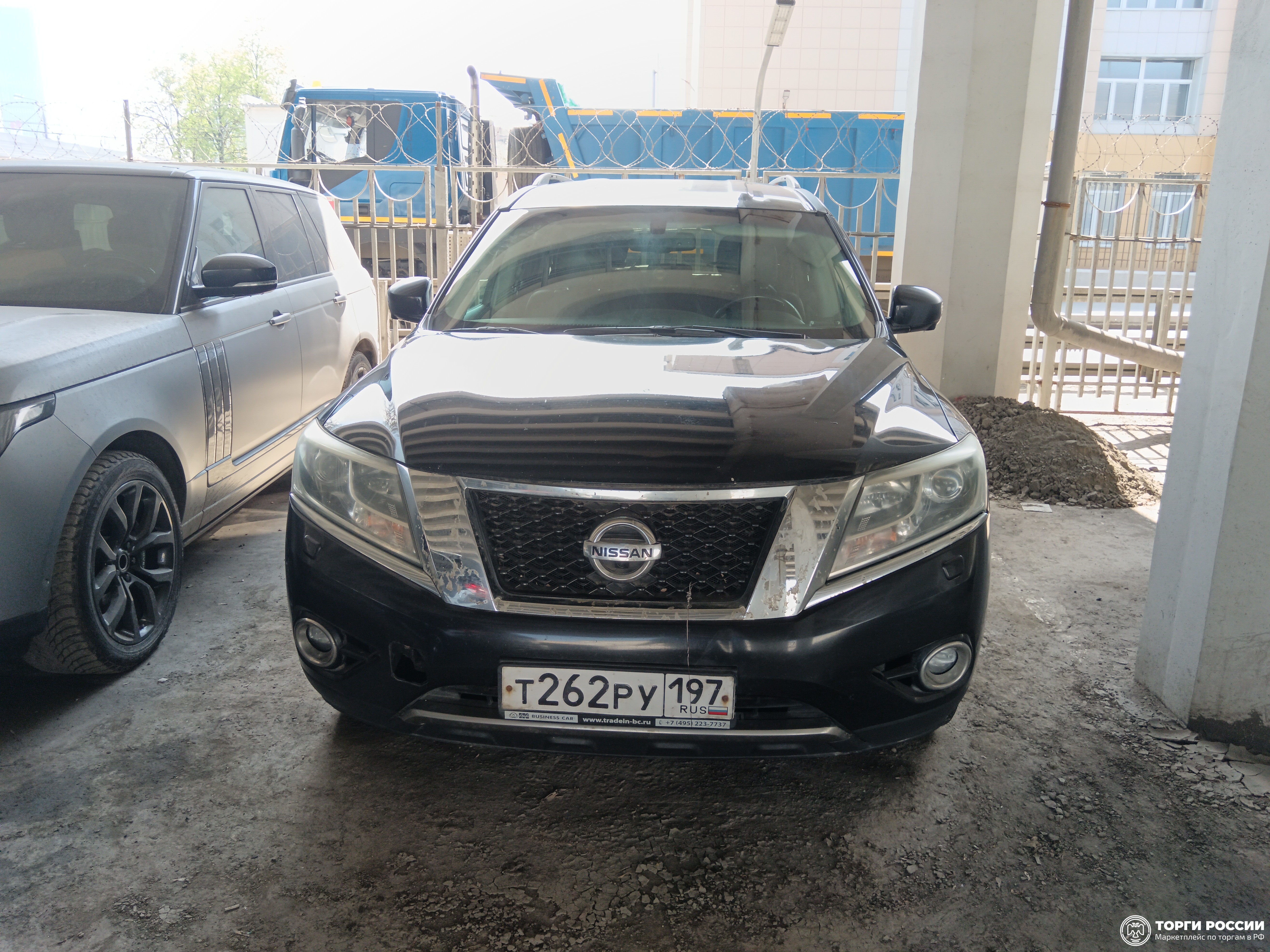 Транспортное средство. Модель: NISSAN Pathfinder. Тип КПП: АКПП. VIN Z8NVANR52ES003479. Гос. номер: Т262РУ197. Год выпуска: 2015. Адрес местонахождения: г. Москва, пересечение Звенигородского шоссе со 2-м Магистральным тупиком, напротив 4-й Магистральной, д. 13, стр.2.