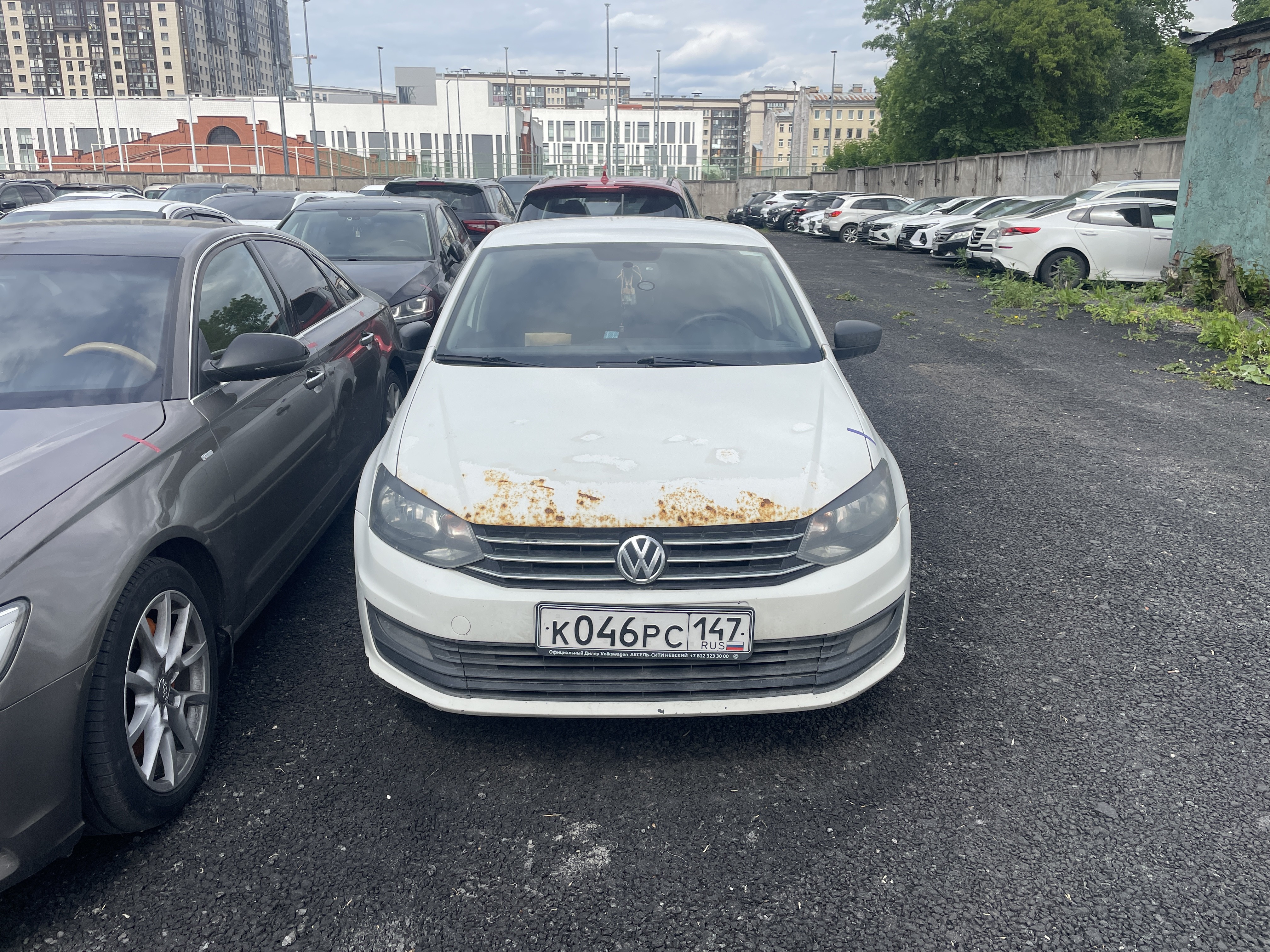 Транспортное средство. Модель: VOLKSWAGEN POLO. Тип КПП: АКПП. VIN XW8ZZZ61ZLG028268. Гос. номер: К046РС147. Год выпуска: 2019 г. Местонахождение: г. Санкт-Петербург, ул. Рощинская, д. 8 А.