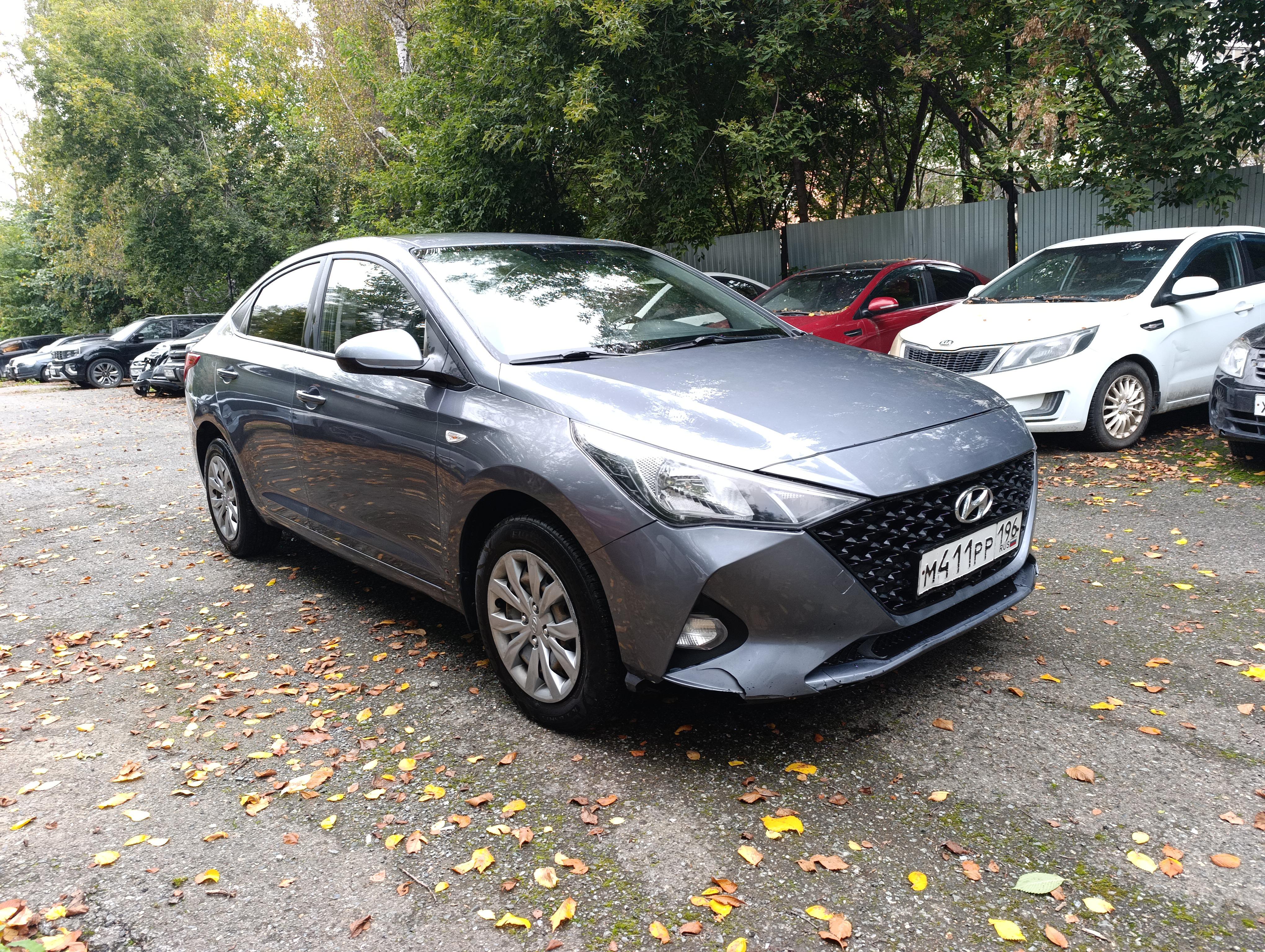 Транспортное средство. Модель: HYUNDAI Solaris. Тип КПП: АКПП. VIN Z94K241CBMR214995. Гос. номер: М411РР196. Год выпуска: 2020. Ключи в наличии. Адрес местонахождения: г. Екатеринбург, ул. Смазчиков, д. 2