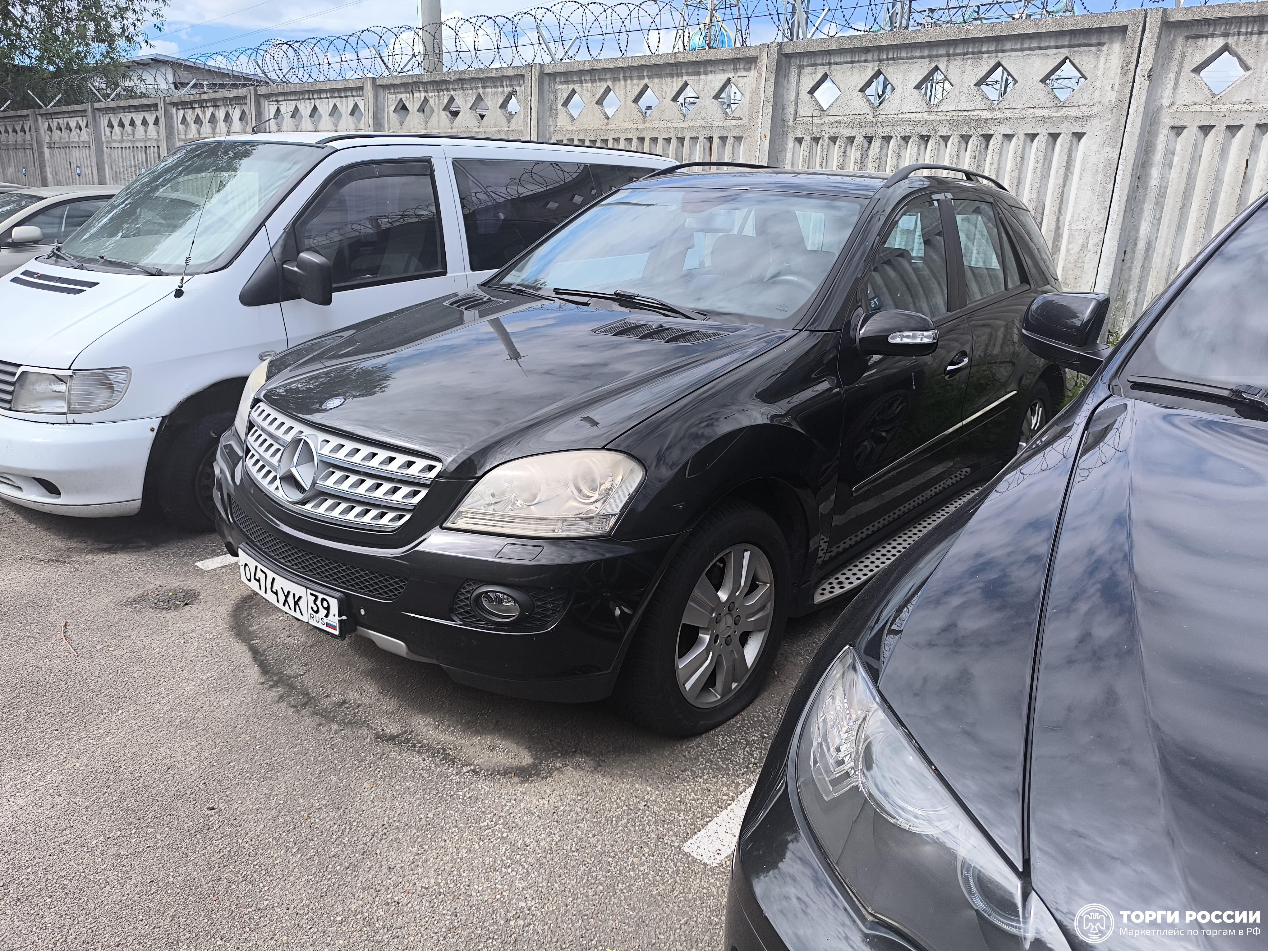 Транспортное средство. Модель: MERCEDES ML320. Тип КПП: АКПП. VIN WDC1641221A383955. Гос. номер: О474ХК39. Год выпуска: 2008. Адрес местонахождения: г. Калининград, ул. Горького, д. 223В.