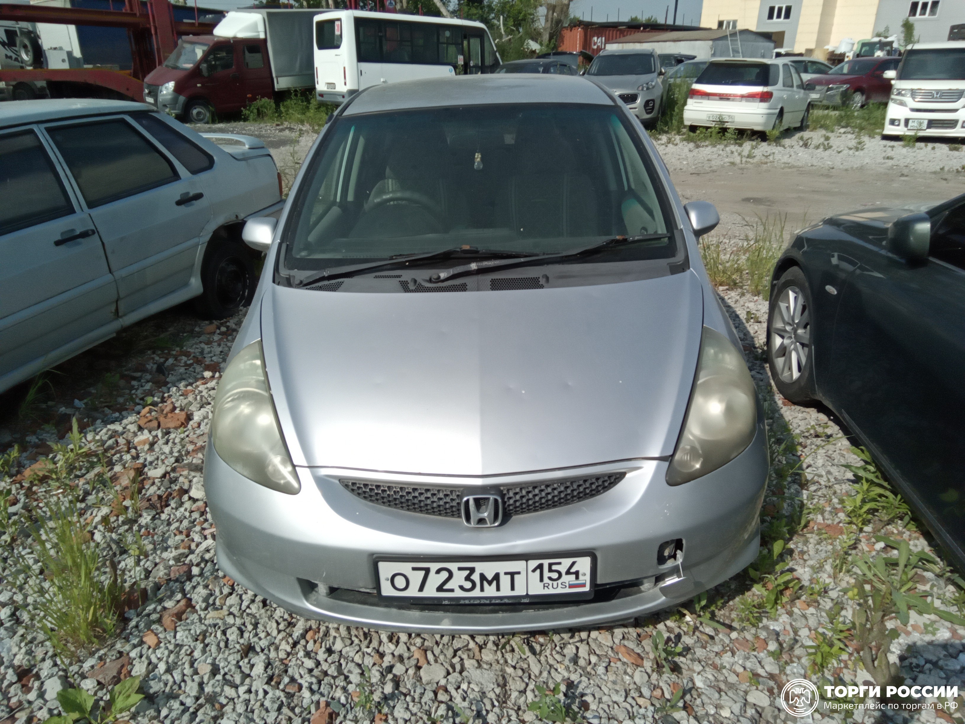 Транспортное средство. Модель: HONDA FIT. Тип КПП: АКПП. VIN GD12158944. Гос. номер: О723МТ154. Год выпуска: 2004. Адрес местонахождения. г. Новосибирск, Аэропорт 2/3