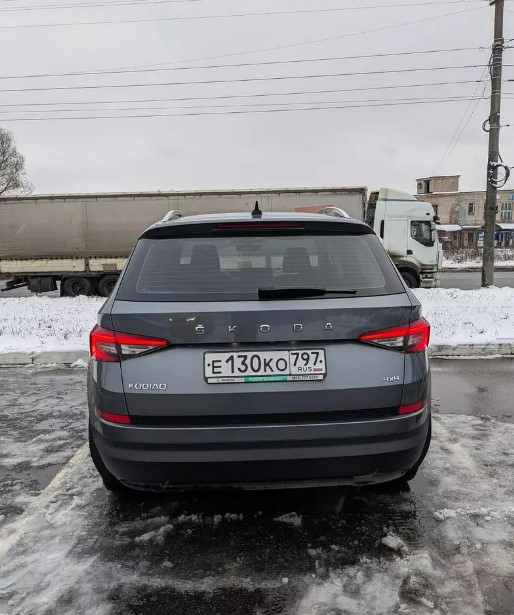Skoda Kodiaq, VIN XW8LD6NS6MH424695, год выпуска 2021. Местонахождения: г. Санкт-Петербург, пр-кт Энергетиков, 53-55